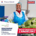 Praca w Holandii od zaraz produkcja sałatek, pudełek owoców w Rijnsburgu